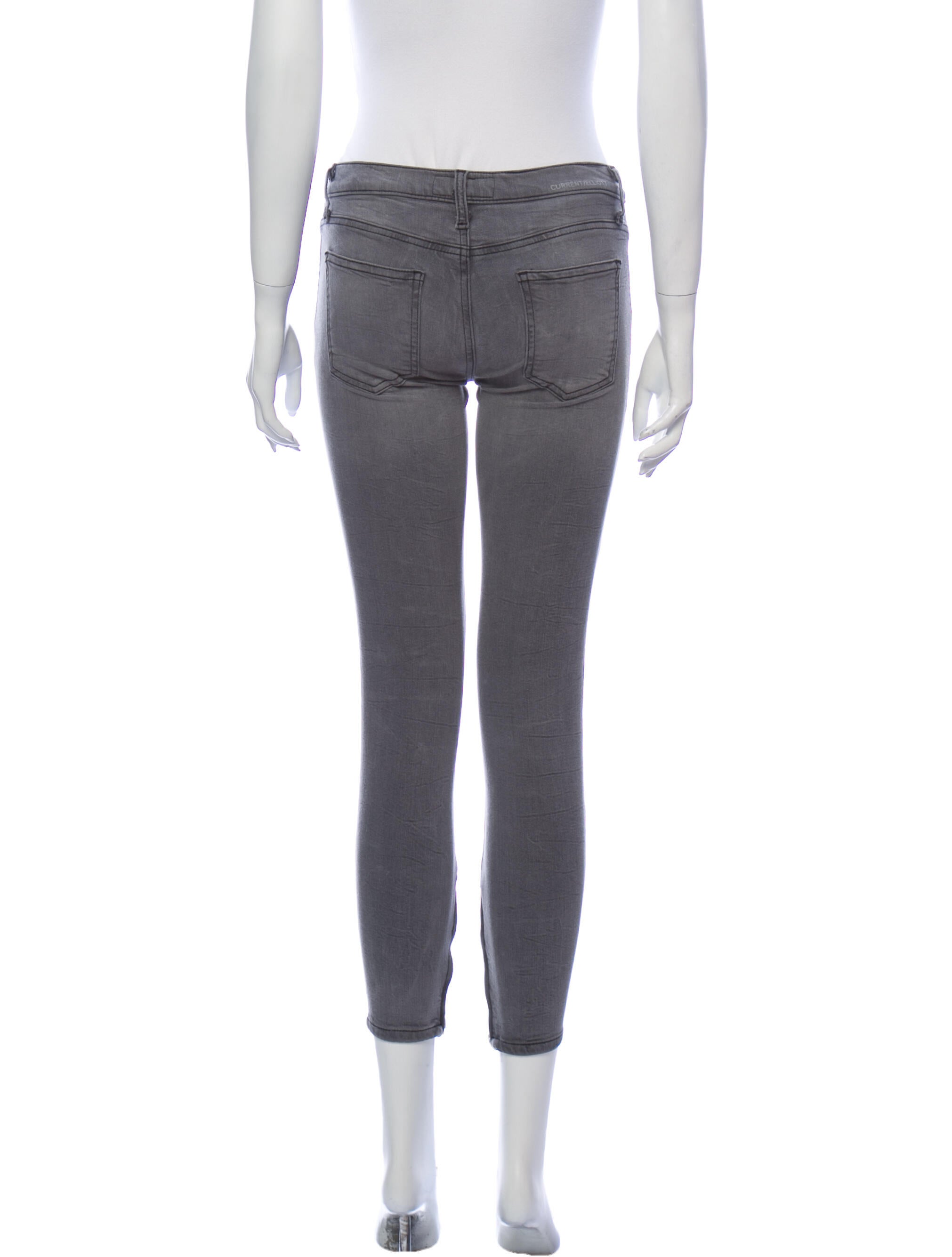 Current/Elliott The Silverlake Zip Skinny Leg Jeans